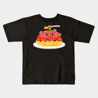 Pasta is looking you Kids T-Shirt